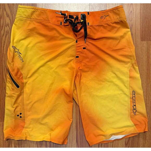 Alpinestars A-Tech HD Boardshorts Mens 30 10" Swim Trunks Performance - Picture 1 of 7